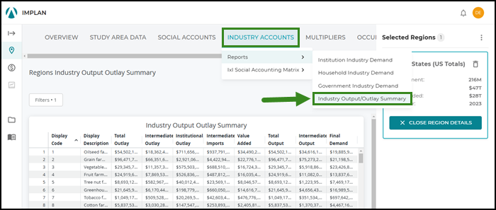 Industry Output_Outlay Summary Dashboard.png